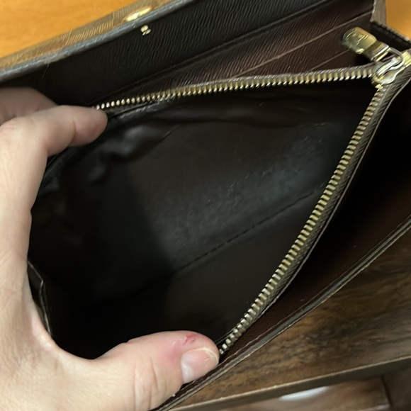 Louis Vuitton damier wallet w/unbranded chain - Picture 6 of 11